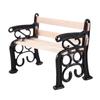 Garden Toy Wooden Park Bench Dollhouse Ornament Miniature Figurine Micro Landscape Micro Landscape