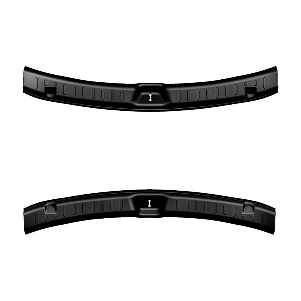 Für Tesla Model Y Juniper 2025 Kofferraumschwellenleiste Anti TPE Hinten Zubehör Kratzschutz Schwellermatten Fracht Innenraumschutz G W1O7