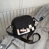 Internet celebrity fashion small bag 2025 new trendy Japanese small fresh student messenger bag cute boy and girl small bag