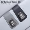 MXUI1 Car Sun Visor Glasses Clip Leather Magnetic Storage Holder For E87 X7 E91 E46 E60 F30 F40 X1 X2 E90 E70 E39 E28 X3 X4 X6 E30