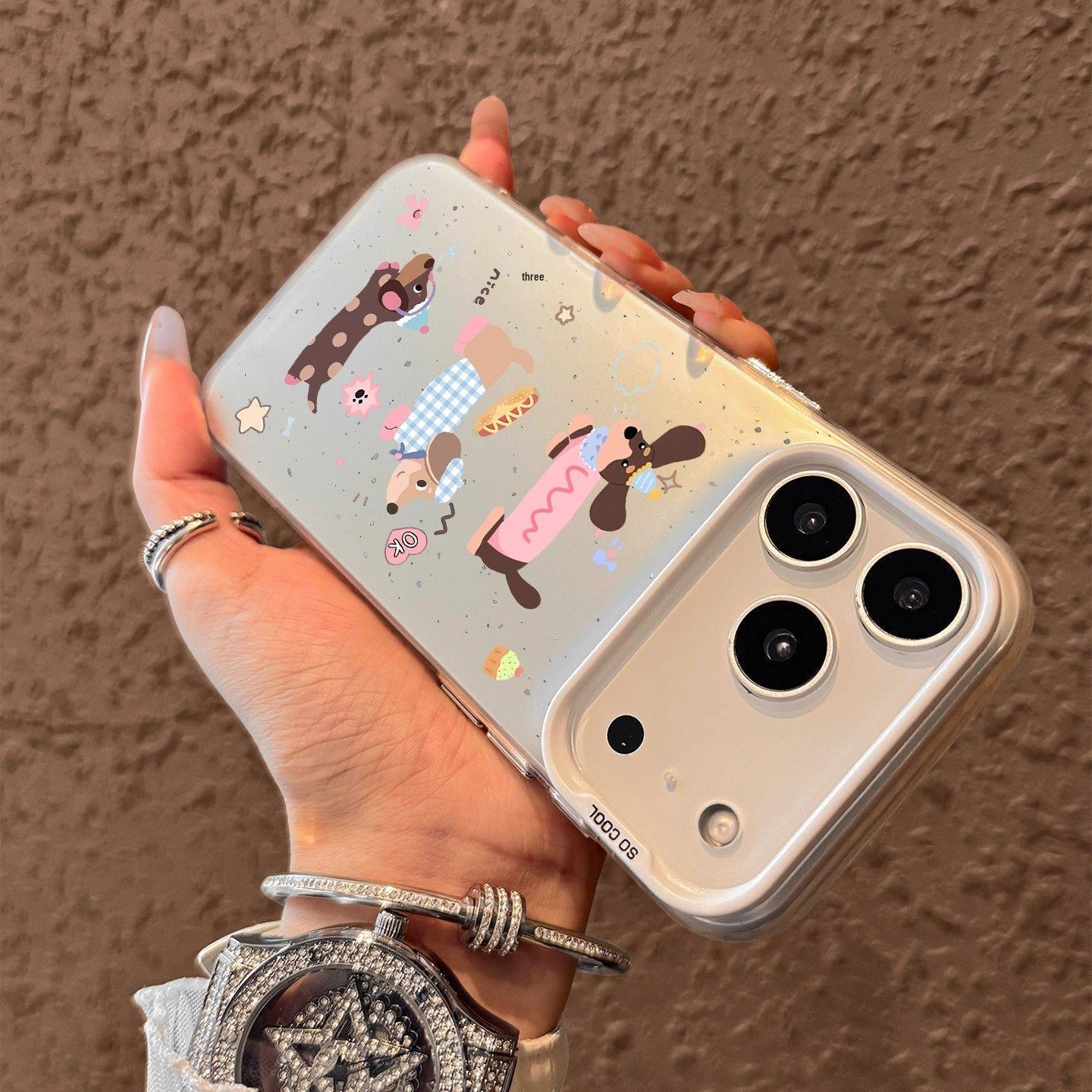 

Luxury Cute West Highland White Terrier Heart iPhone Case for 13, 14, 15, 16 Plus, 17 Pro Max iPhone X