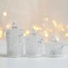 LED Electronic Candle with Battery Acrylic Crystal Luminous Lamp Christmas Decoration Atmosphere Birthday Party Mini Night Light