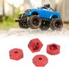 4PCS Wheel Hex Hub Adapter Aluminum Alloy Wheel Hex Coupler for   LaTrax Teton 1Celsius18 RC Truck
