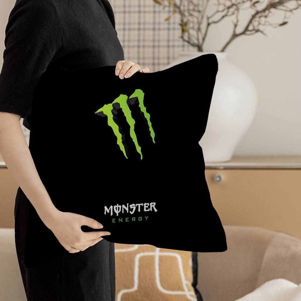 M-Monsteres-Mode-E-Energien Personalisierte Kissen Staubschutz Schlafzimmer Kinder Party Dekoration Kissenbezug Geburtstag Kinder Geschenk