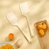Silicone Spatula Adjustable Scraper with Ergonomic Grip Double-Sided Arc Design Heat Resistant Food Grade Silicone Baking Tool Kitchen Utensils