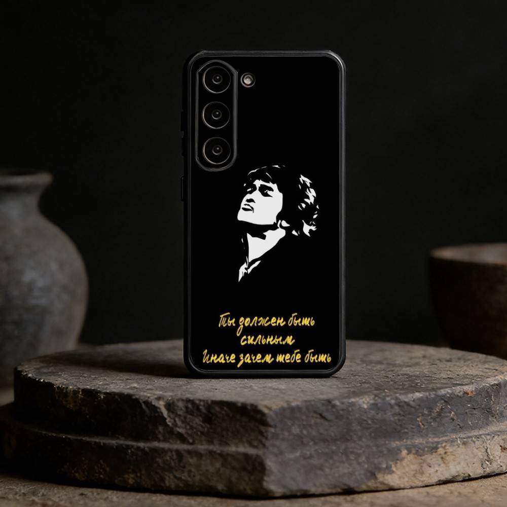 Russia R-Rock Band Viktor Tsoi  Phone Case For Samsung Galaxy A91,80,73,72 ,71,53,52,32 ,31,22,21s,20,Soft Black Case
