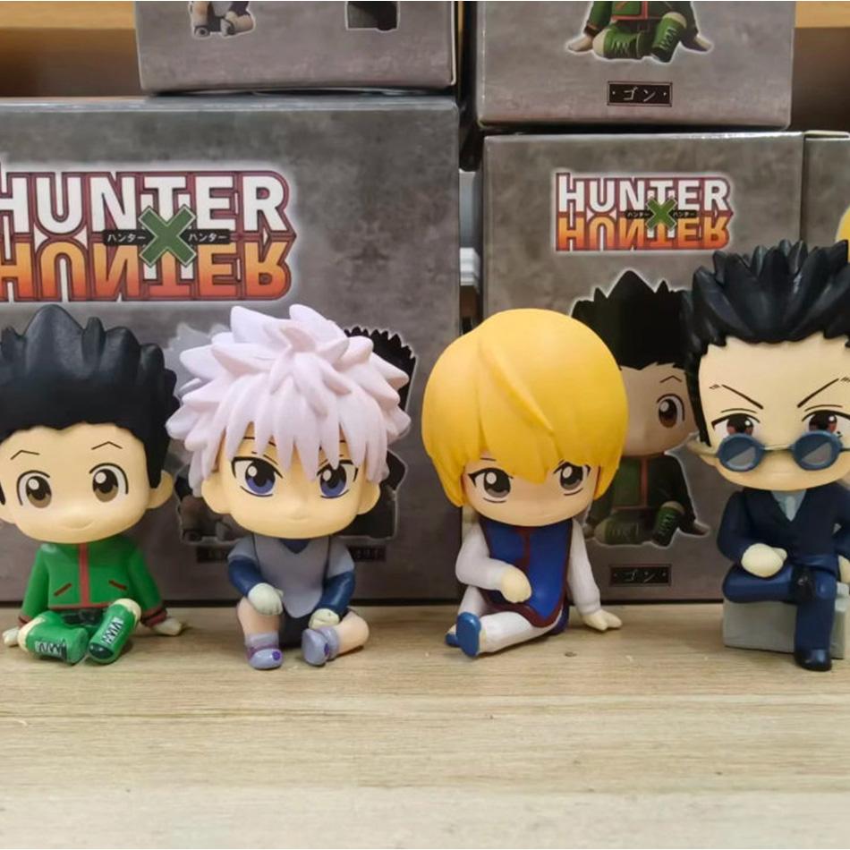 Anime Figur Chrollo Lucilfer Gon·Freecss Figur Killua Zoldyck Kurapika Figur Hisoka Figur Feitan Mini Modell Puppen Spielzeug Geschenke