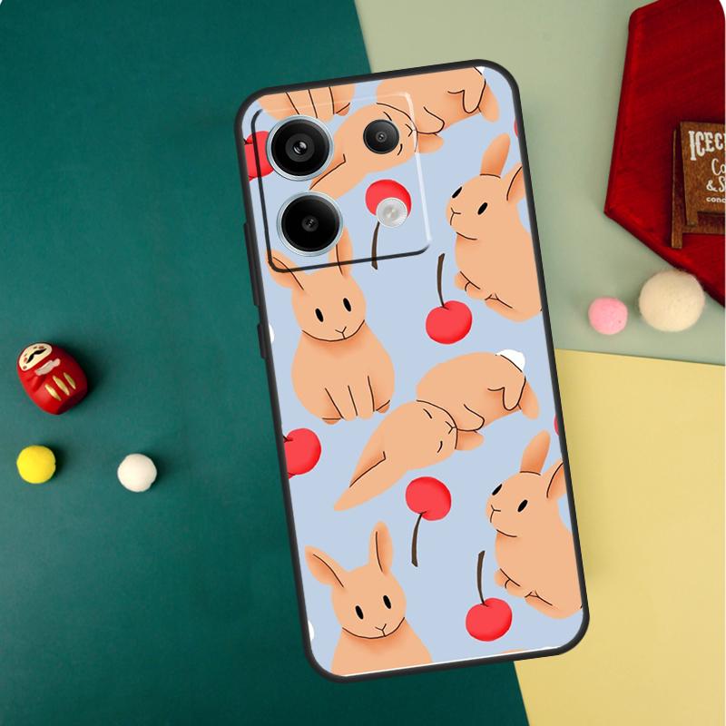 

Bunny Rabbits Case For Xiaomi Redmi Note 14 13 12 11 Pro 11S 12S Redmi 15 13 10 10C 12C 13C 14C 15C Funda Redmi Note 13 Pro 4G