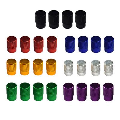 Wheel Stem Air Valve Caps Covers Dustproof Metal Tire Dust Stems Protector for Automotive Motorcycle Bicycle