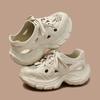 Fashion EVA Soft Platform Sandals Women 2025 Lace-Up Hollow Out Thick Bottom Sandals Woman Solid Color Non-Slip Casual Sandalias Mujer