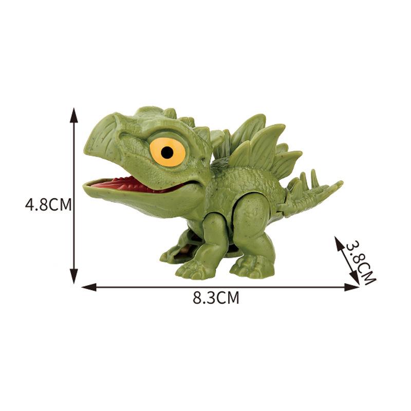 Prstový dinosaurus Montessori hračky pro děti Pohyblivé klouby Model dinosaura Jurský Hračka pro děti Senzorické Raně vzdělávací hračky Dárek