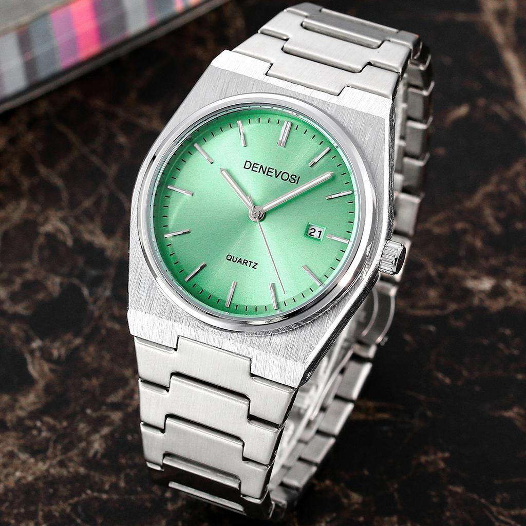Elegant Watches For Men Women Waterproof Luminous Date Analog Watch Quartz Stainless Steel Woman's Fashion Wristwatch