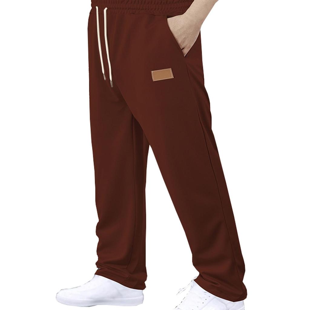 Men's Summer Drawstring Casual Pants Men's Breathable Sports Trousers