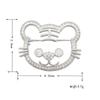 Blucome Newest Fashion Small Cat Shape Brooches Crystal Copper Animal Brooch for Women Men Suit Scarf Hijab Pins