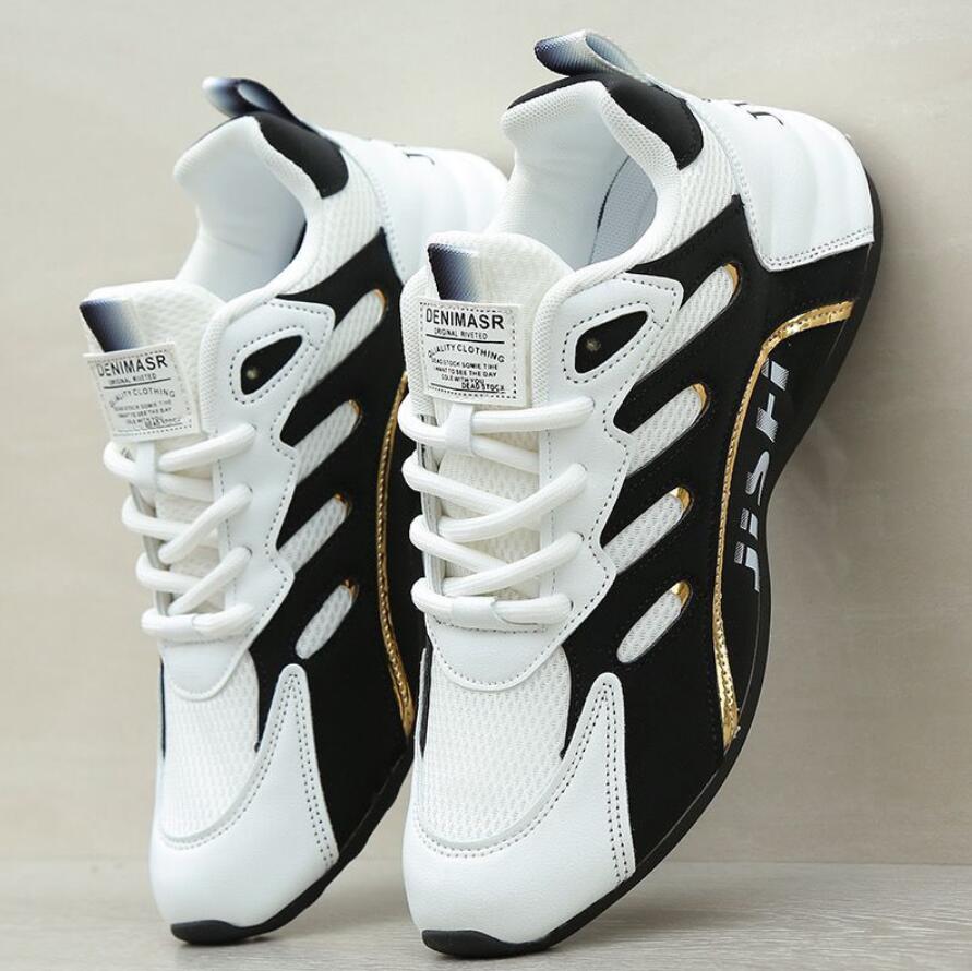 

Shoes Men Sneakers Mens Casual Shoes Tenis Masculino Luxury Trainer Race Breathable Shoes Fashion Loafers Running Shoes For Men 43 чорний