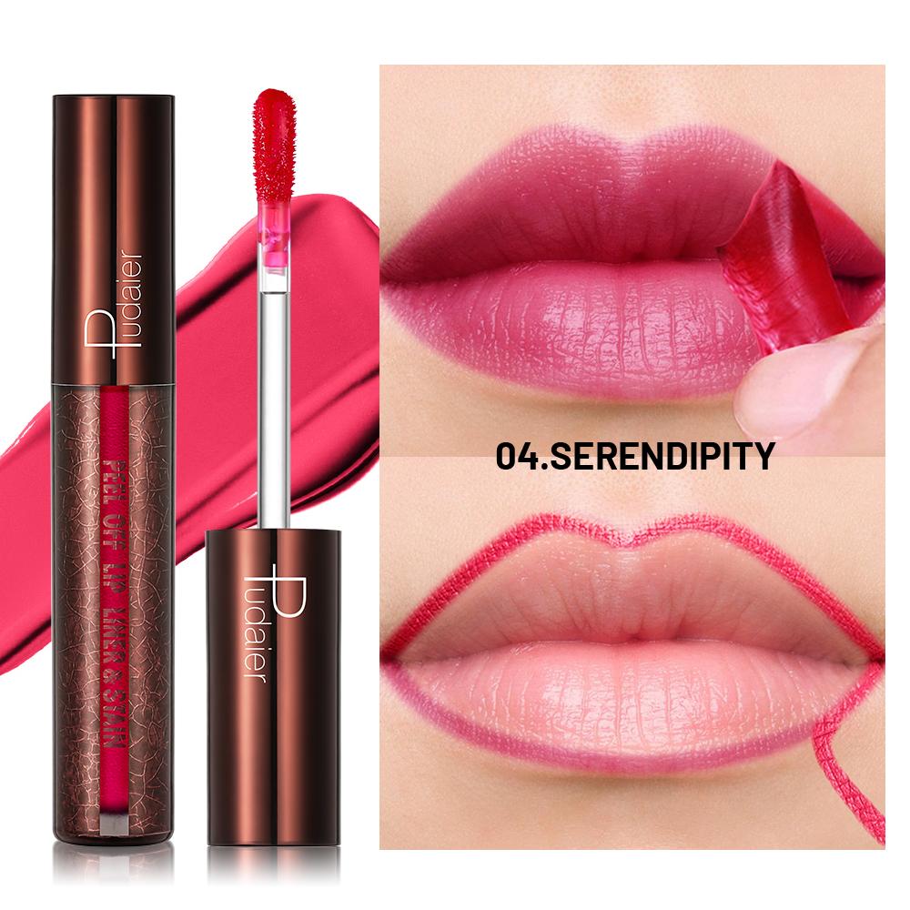5 Kleuren Afpelbare Lip Glans - Langhoudend, Waterdicht, Afpelbare Glans, Zeer Gepigmenteerde Roze Tinten, Hydraterende Formule, Makkelijk te