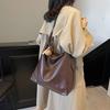Uformell pendling retro stor kapasitet veske dame 2025 ny skulderveske studentklasse tote bag