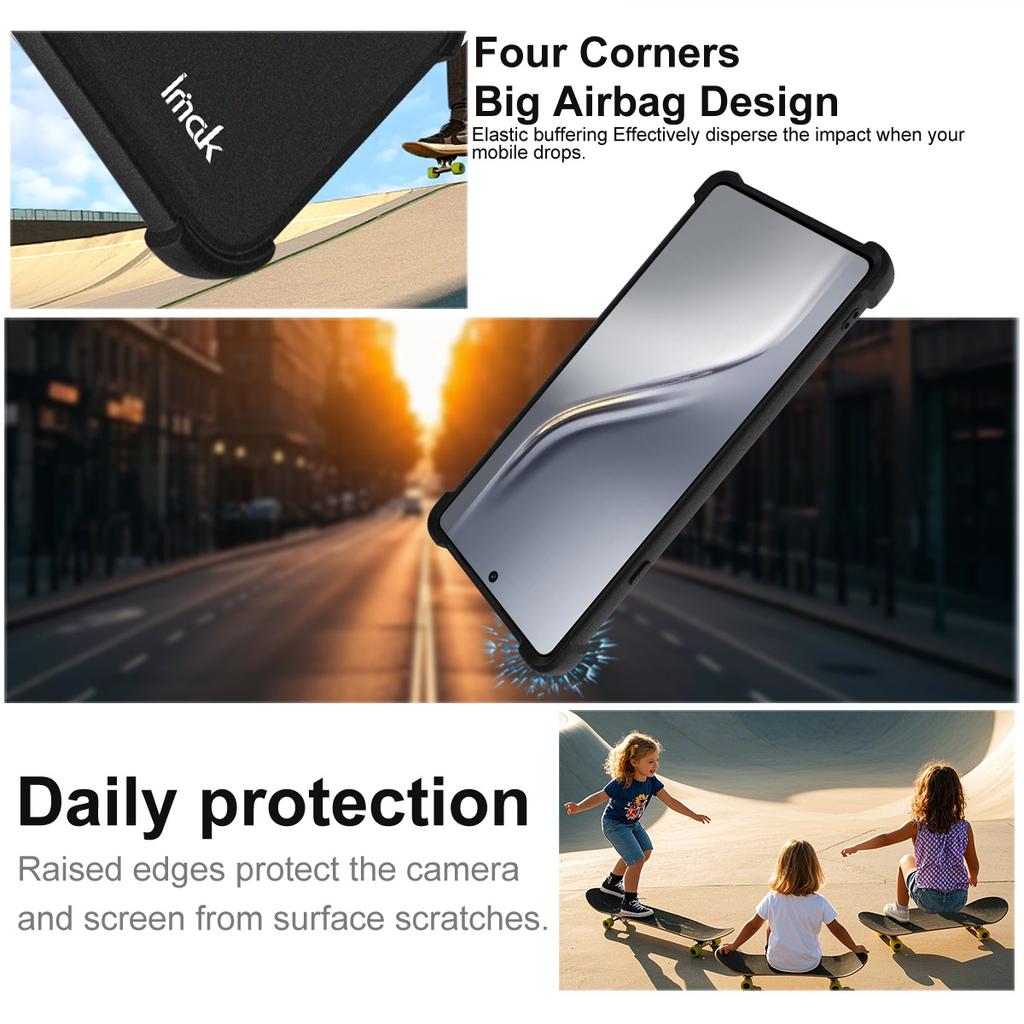 IMAK For TECNO Camon 40 4G Case TPU Phone Cover Airbag Shockproof Protection