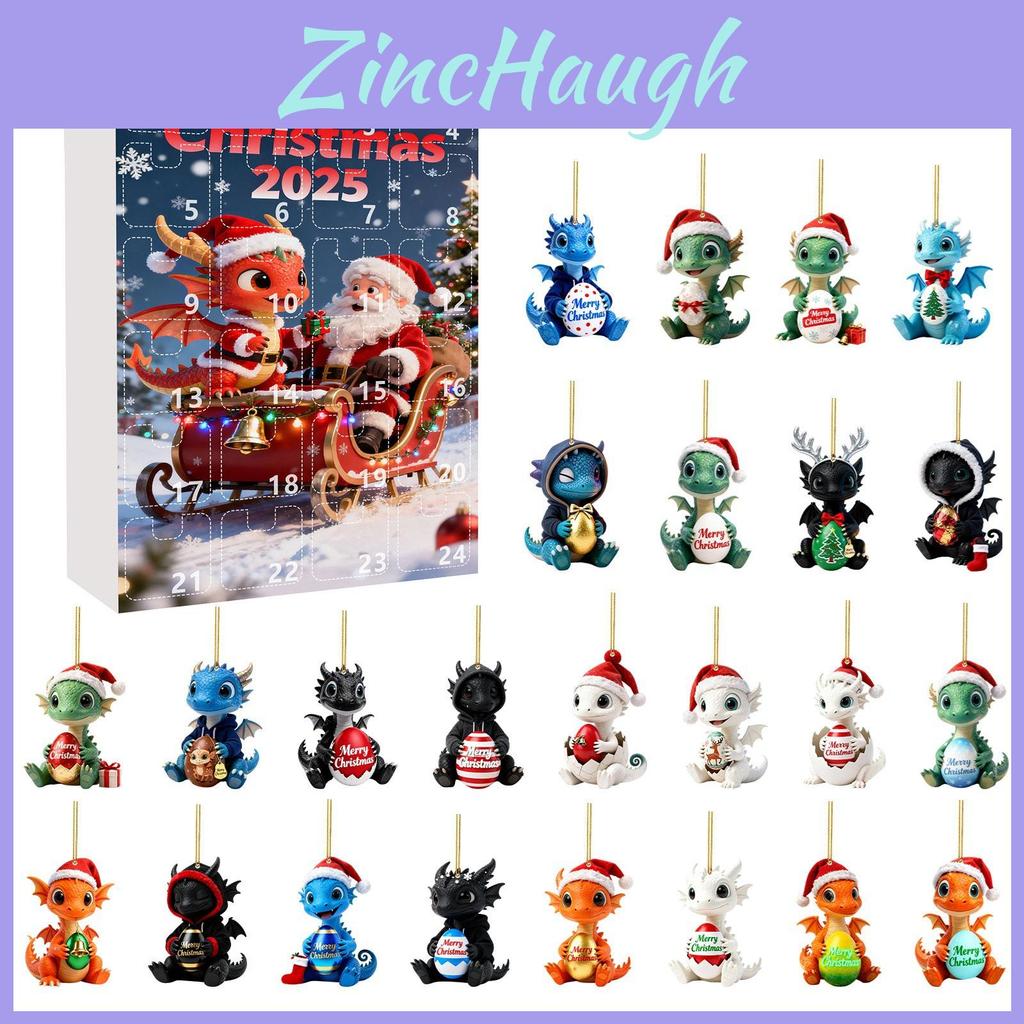 Christmas Dragon Baby Hanging Decorations With Acrylic Material For Festive Tree Ornaments