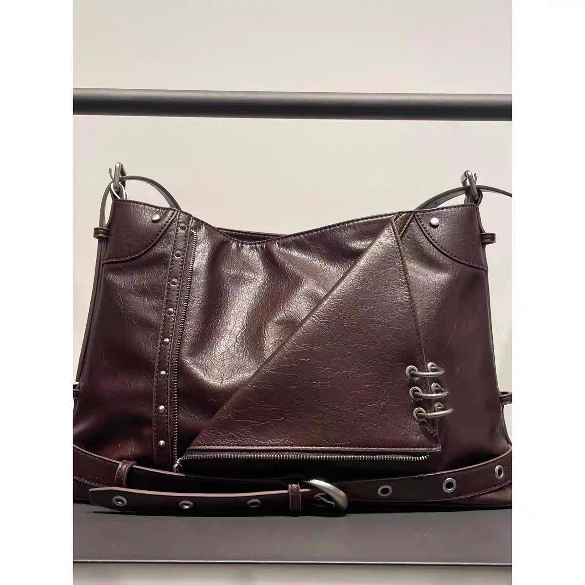 

Осенне-зимняя сумка-мессенджер для поездок на работу, универсальная, большой вместимости, сумка-тоут, сумка-корзина для овощей, сумка для компьютера темно-коричневого