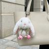 Soft Plush Doll Pendant Cute Cartoon Bunny Keyring Lovely Bag Charm  Girl