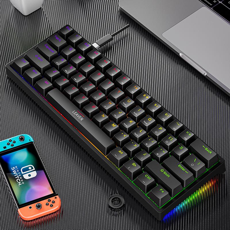 K620 Mechanische Gaming-Tastatur: Kabelgebunden/kabellos, Hot-Swap-fähiges RGB, Blue Axis, Bluetooth, Typ-C