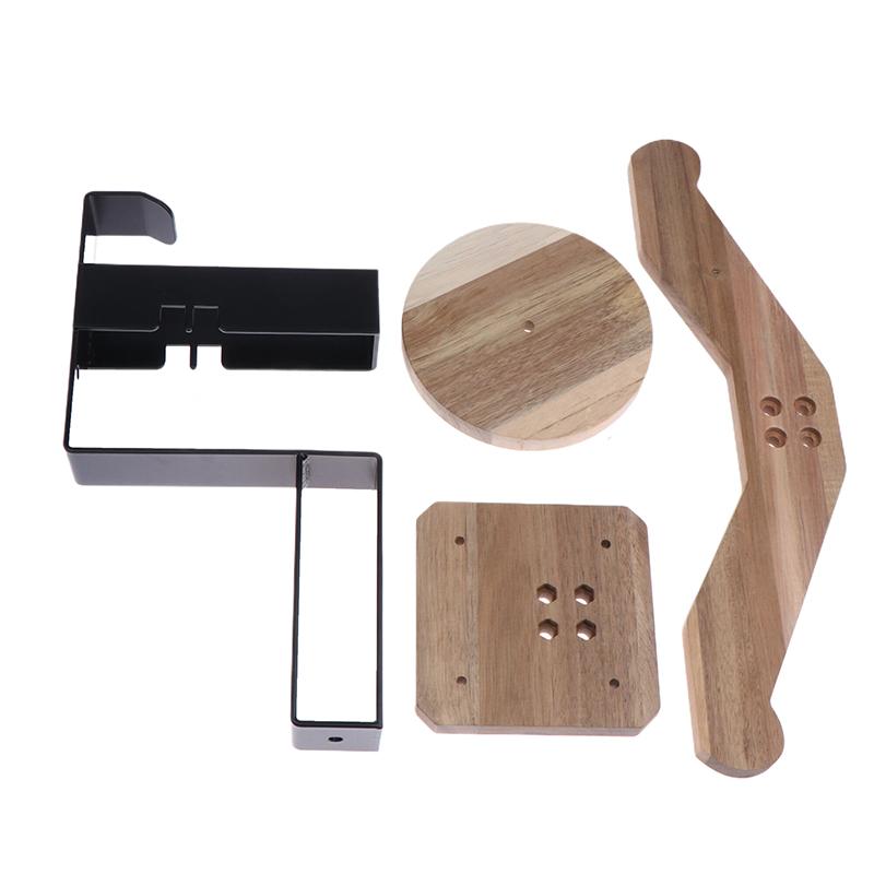 Suport pentru căști Suport pe perete pentru căști de motocicletă Suport din lemn pentru căști de bicicletă Cu cârlige Suport pentru chei pentru cască, all-în-unul