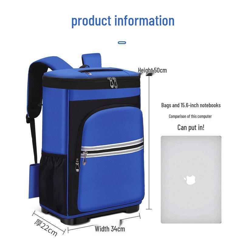 Large Household Cleaning Tool Backpack - Double Shoulder, Ideal for Home Appliance Repair and Storage