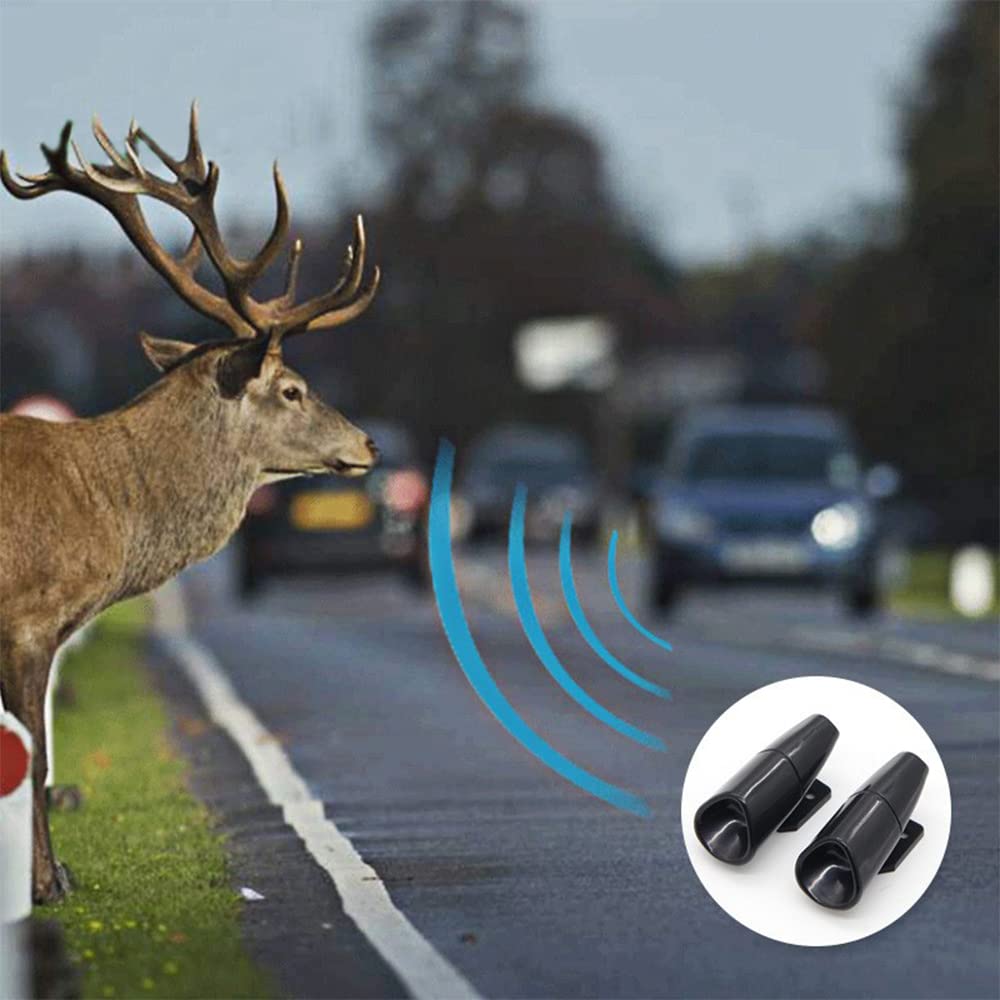 Deer Whistle 4 Pieces Whistle Warning Device Alert Ultrasonic Day