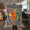 FC Basel  FlAannel Blanket, High Quality Comfortable for All Seasons, Home Decor, Warmth and Comfort