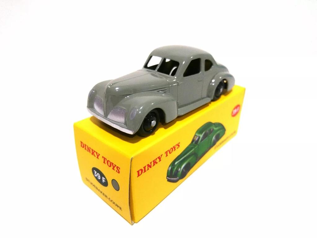 DINKY TOYS 1/43 Studebaker Coupe Gray Reissue Miniature Car