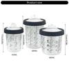 Kit Tazza Vernice per Aerografo Liner Monouso Design Antigoccia Misurino Tazza Miscelazione Vernice 165/400/600ml