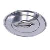 4PCS Stock Pot Set Stainless Steel Induction Cookware Soup Pot with Steam Rack for Kitchen Cooking