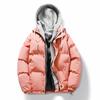 Herbst und Winter Herren Wattierte Jacke Koreanische Version Lose Große Größe Mit Kapuze Verdickte Warme Casual Wattierte Jacke