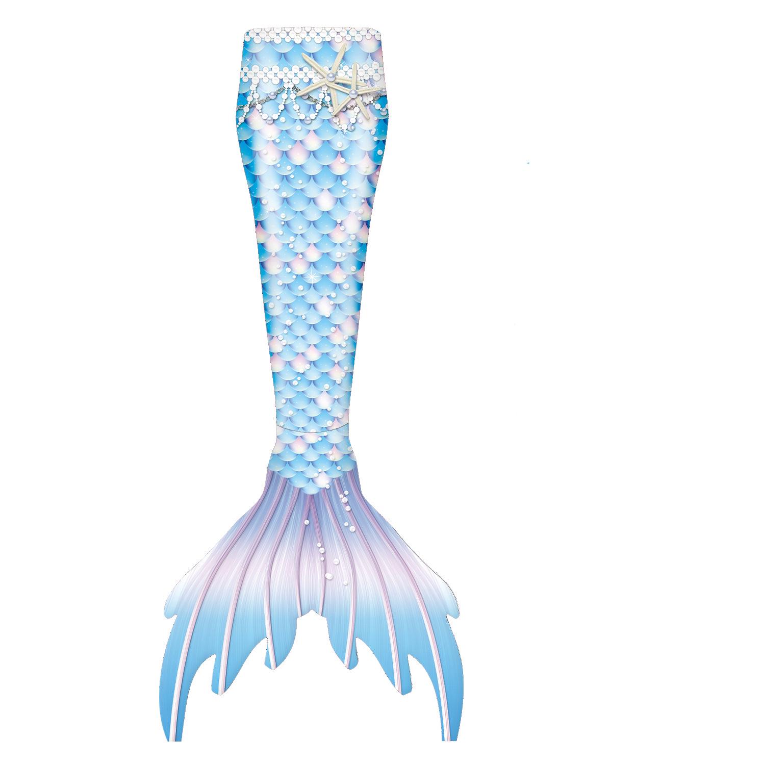 

Костюм русалки для девочек с хвостом Size 140