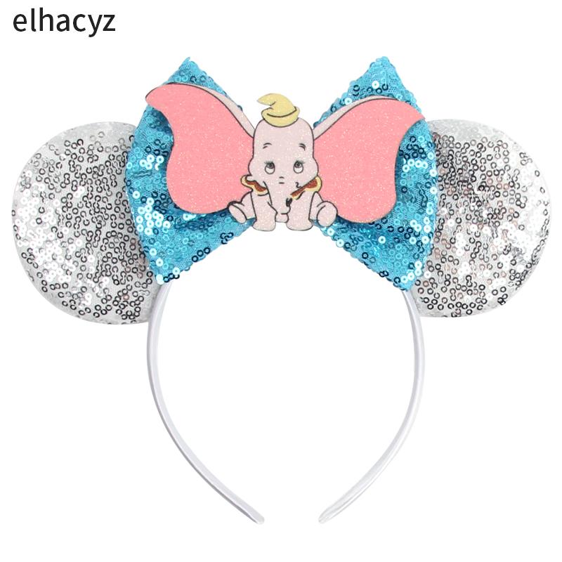 Disney Glänzendes Schloss Mausohren Stirnband Jungen Mädchen Festival Party Cosplay Haarband Frauen DIY Haarschmuck Cartoon Geschenk