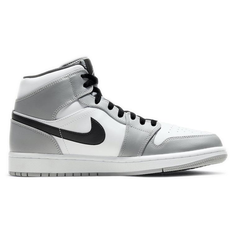 Air Jordan 1 Mid 'Smoke Grey' Men's 554724-092