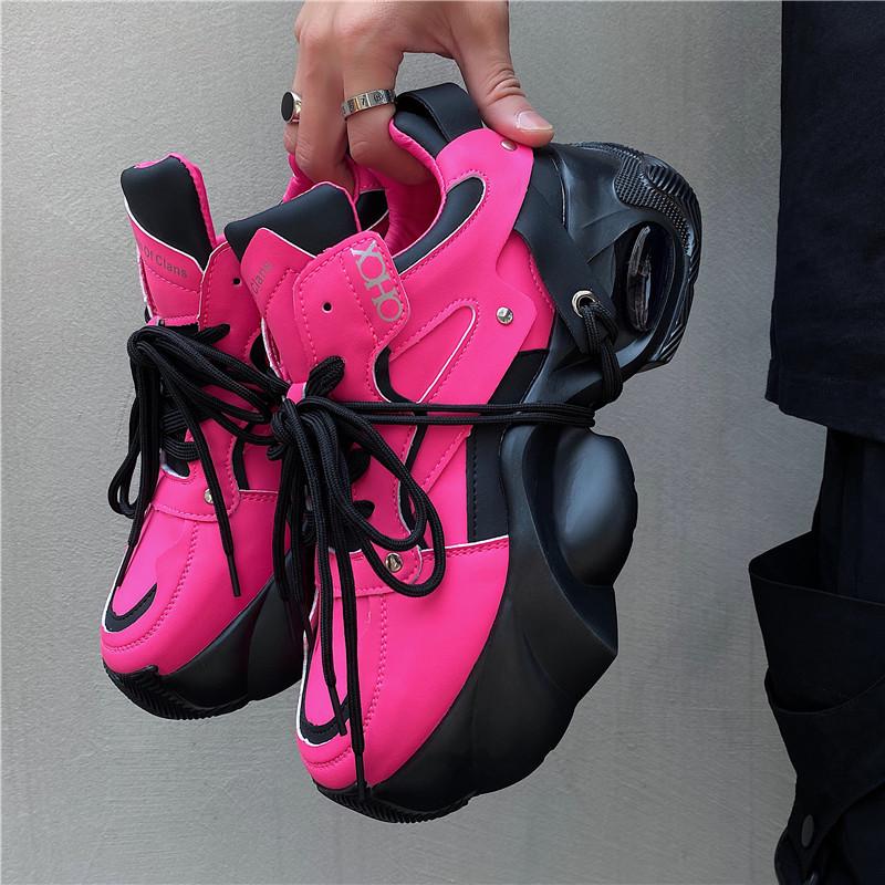 Европейские Модные Мужские Дышащие Папины Кроссовки 2025 - Толстая Подошва, Увеличивающие Рост Повседневные Кроссовки 42