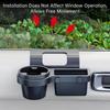 Plastic Car Door Cup Holder Dual Hanging Hooks Phone Organizer Portable Key Organizer  Universal