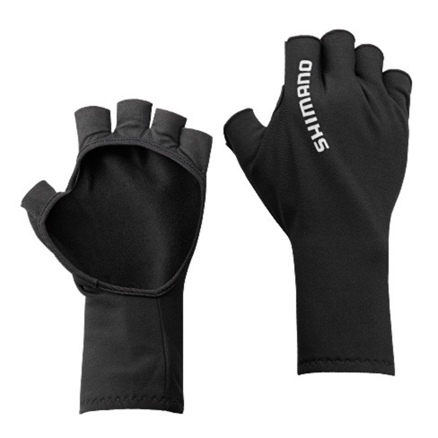 

SHIMANO Gloves Fleece Warm Palmless Gloves Black XL GL-088N чёрный