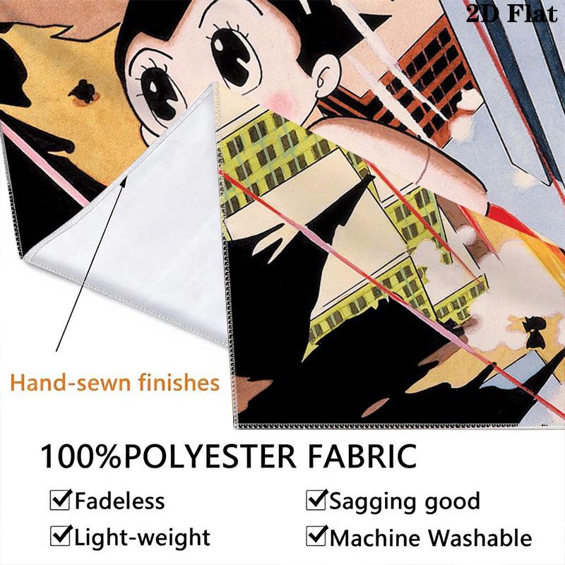 Astro Boy print Pattern Home Decor Tapestry, Wall Hanging, Decorative RV Wall Cloth.XGT0914398