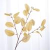 Artificial Eucalyptus Leaves Flowers Branch Fake Plant Decoration for Wedding Home Flower Arrangement Blue Pink Eucalyptus Decor
