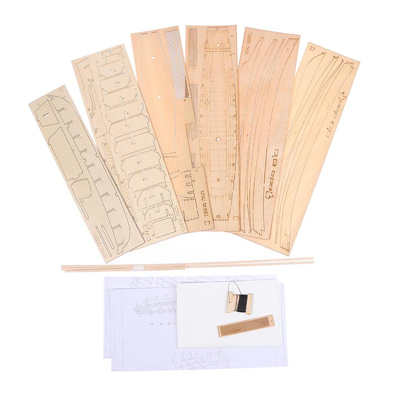 Chinesisches Sandboot aus Holz, Bausatz, DIY, handgefertigt, antikes Schiffsmodell