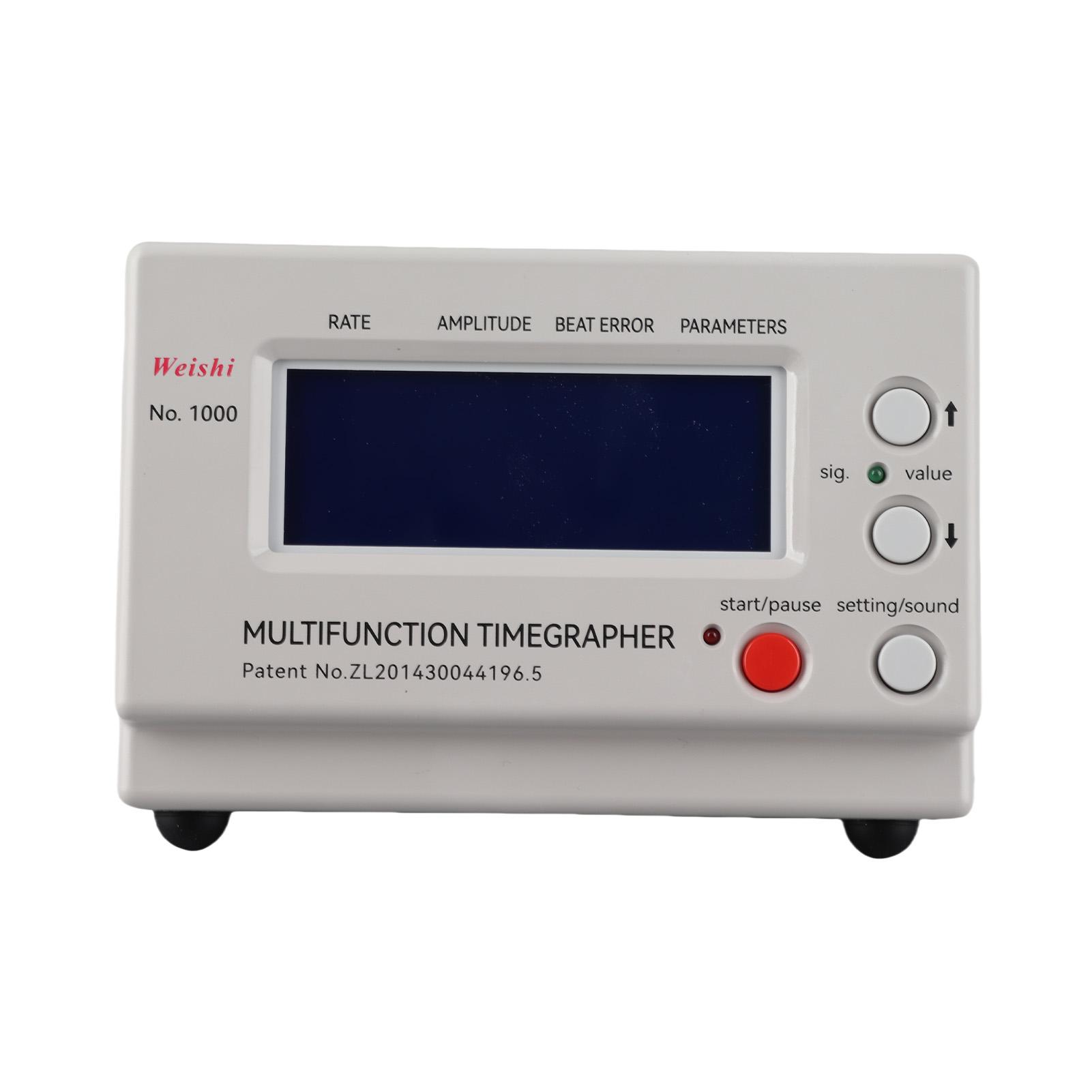 

Multifunctional Professional Timing Timegrapher Mechanical Watch Tester for Repairers and Hobbyists Watch Tools EU Plug