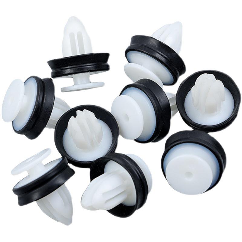 Universal Car Door Panel Clip - Reinforced Plastic Fixing Buckle for A-Pillar, Interior Trim, and Side Skirt.