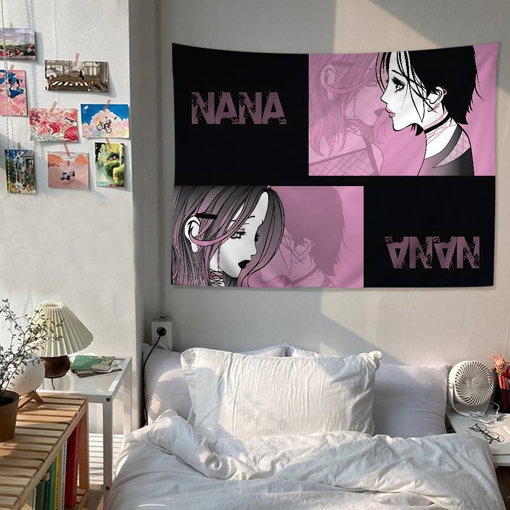 Anime Nana Osaki Hanging Bohemian Tapestry Hanging Tarot Hippie Wall Rugs Dorm Japanese Tapestry