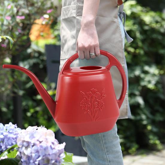Watering Kettle High Capacity Lightweight Patio Garden Watering Can with Handle Office Plant Care