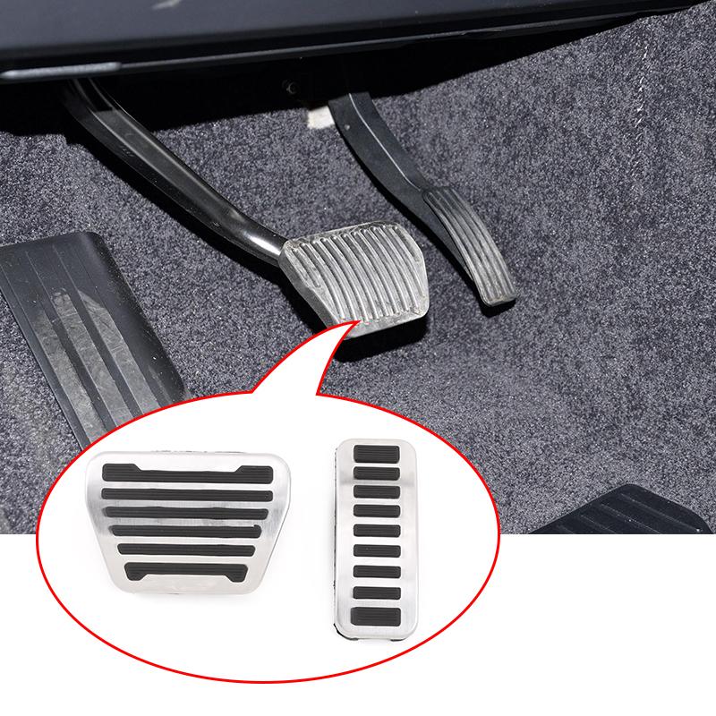 For Land Rover Discovery 5 2014-2020 Defender 110 2020 Stainless Steel Car Gas Fuel Brake Pedal For Range Rover Vogue 2013-2020