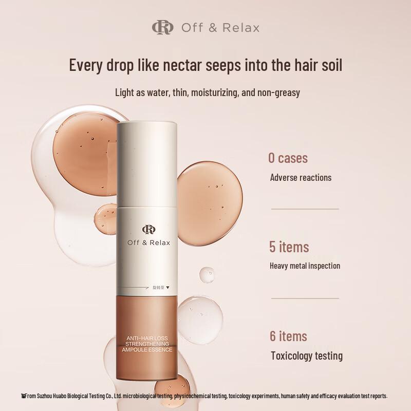 Off&Relax Anti-Hair Loss Scalp Serum Ampoules 3-Box Set
