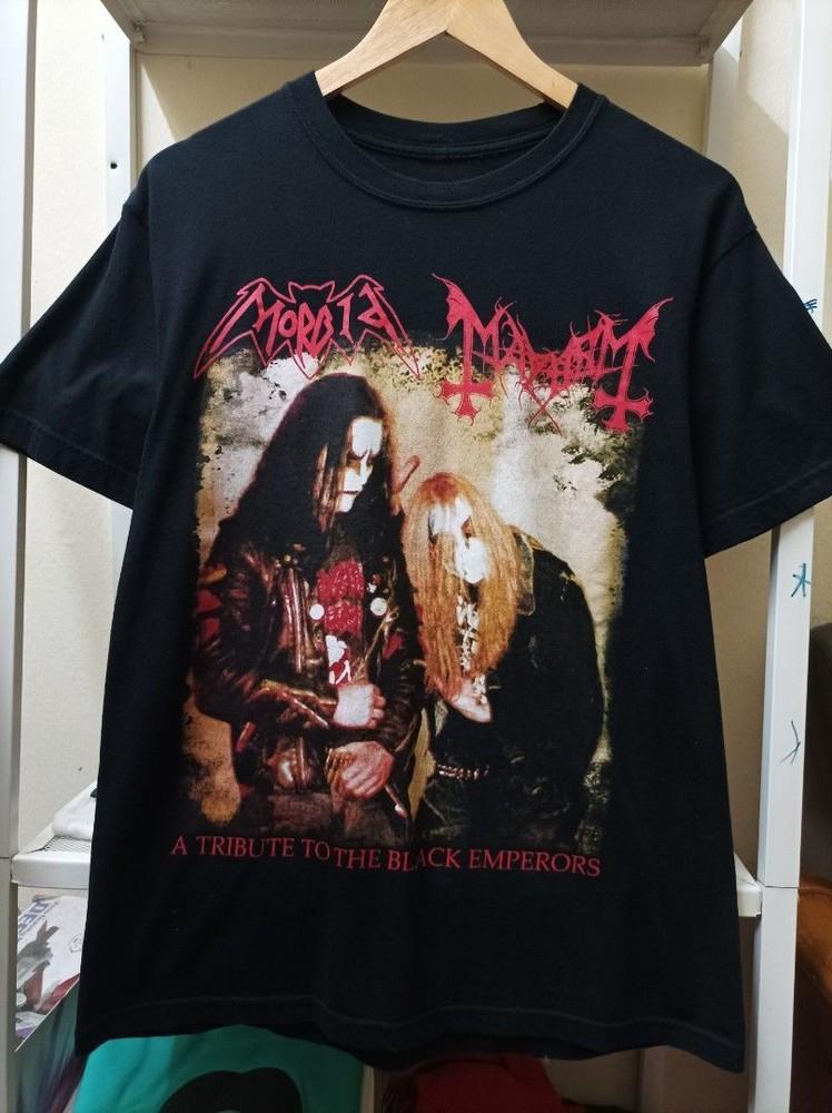 

Mayhem Morbid Black Metal Tshirt Black Emperor Darkthrone Unisex Tshirt Unisex T-Shirt S